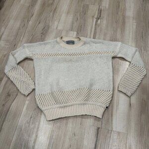 REVOLVE one‎ Grey Day Los Angeles Knit Beige Long Sleeve Small